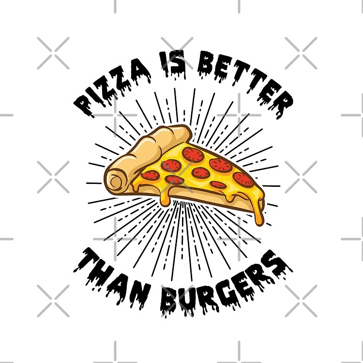 Pizza Is Better Than Burgers Tote Bag - Image 2