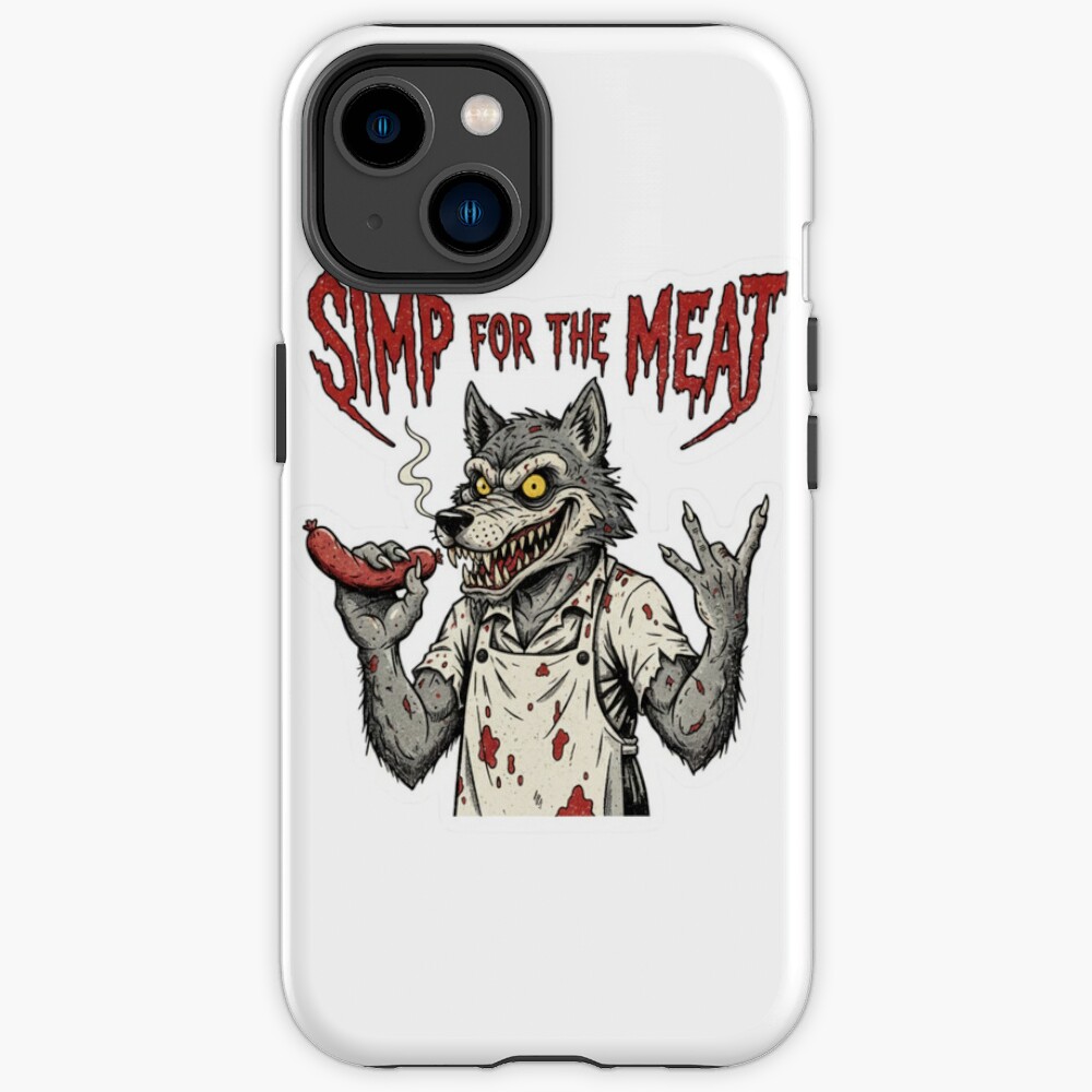 Meat Canyon Surreal Horror Phone Case