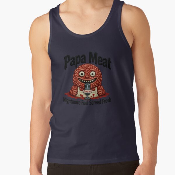 Meat Canyon Distorted Anatomy Tank Top - Image 3