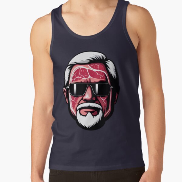 Meat Canyon Unstable Cartoon Tank Top - Image 4