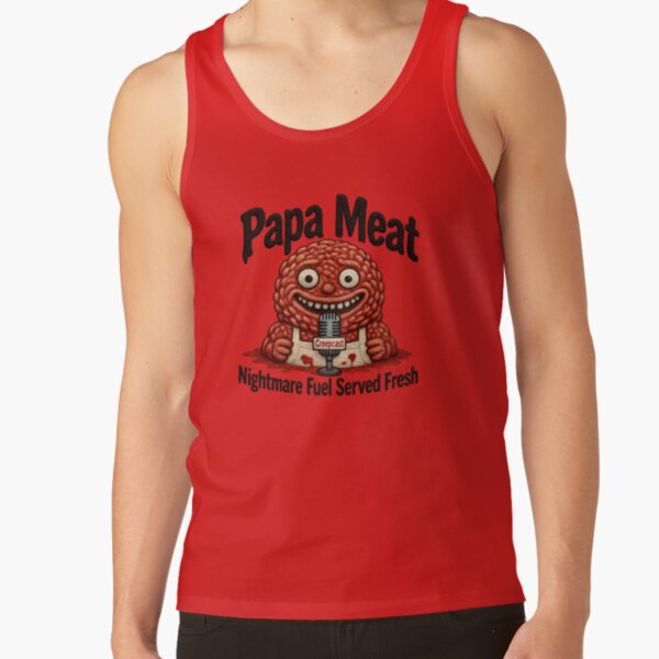 Meat Canyon Distorted Anatomy Tank Top - Image 5