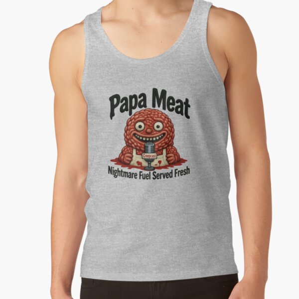 Meat Canyon Distorted Anatomy Tank Top - Image 4