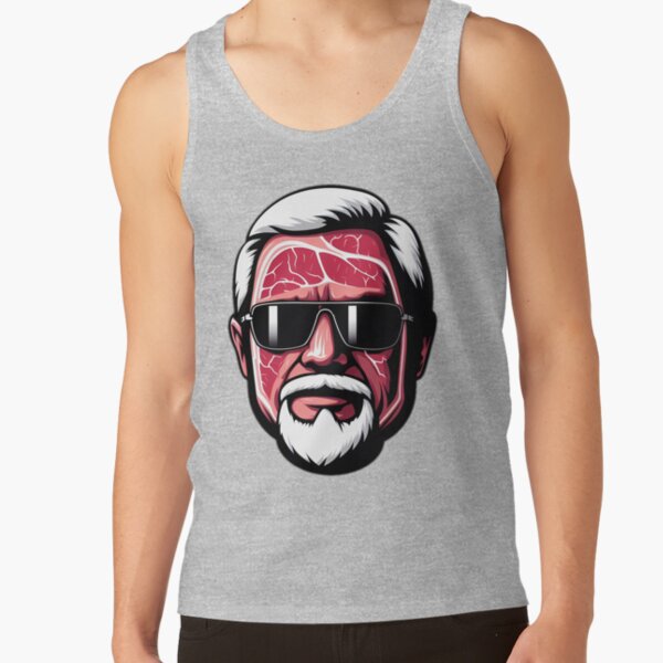 Meat Canyon Unstable Cartoon Tank Top - Image 5