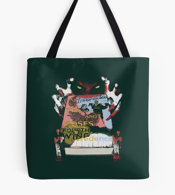 Meat Canyon Creepy Art Tote Bag
