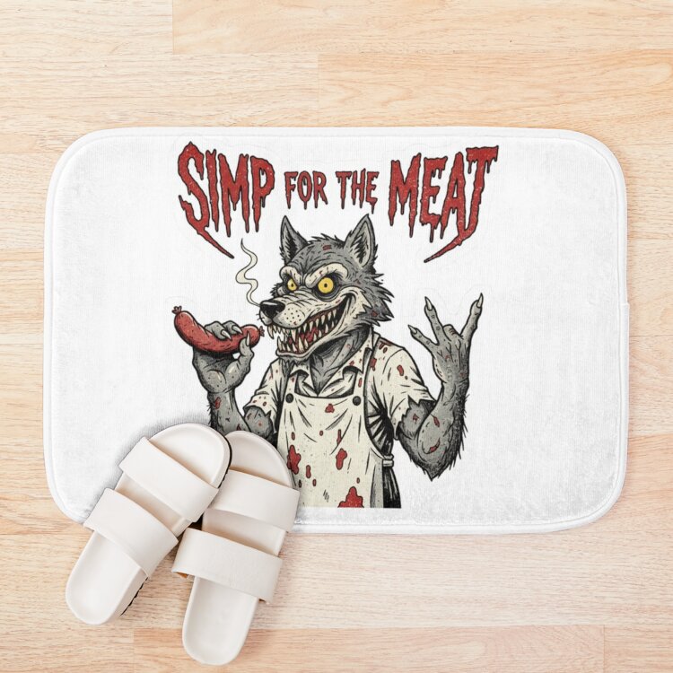 Meat Canyon Plastic Nightmare Bath Mat - Image 3