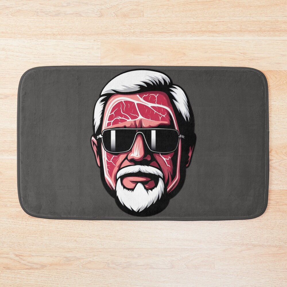 Meat Canyon Corrupted Cozy Bath Mat