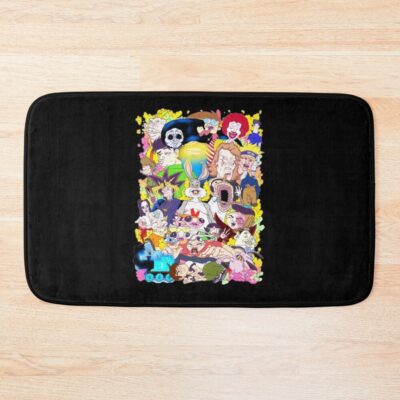 Meat Canyon Warped Grin Bath Mat