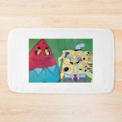 Meat Canyon Fevered Sketch Bath Mat