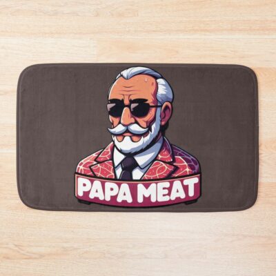 Meat Canyon Skin-Crawling Whimsy Bath Mat