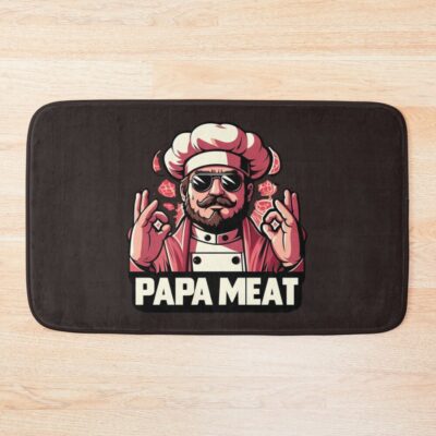 Meat Canyon Toon Decay Bath Mat