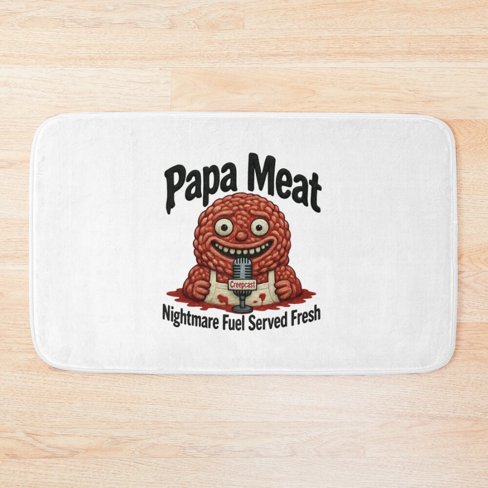 Meat Canyon Bleeding Humor Bath Mat