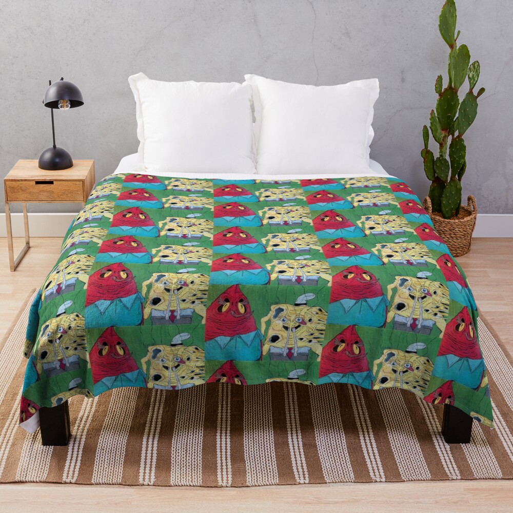 Meat Canyon Eldritch Humor Blanket