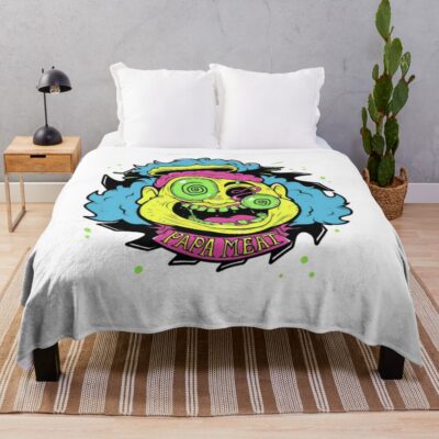 Meat Canyon Liminal Horror Blanket
