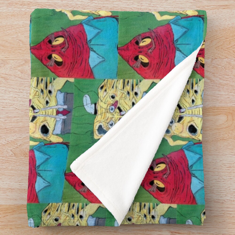 Meat Canyon Eldritch Humor Blanket - Image 2