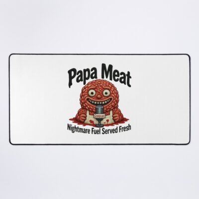 Meat Canyon Creepy Art Mouse Pad