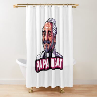 Meat Canyon Broken Fairytale Shower Curtain
