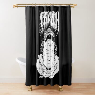 Meat Canyon Malformed Reality Shower Curtain