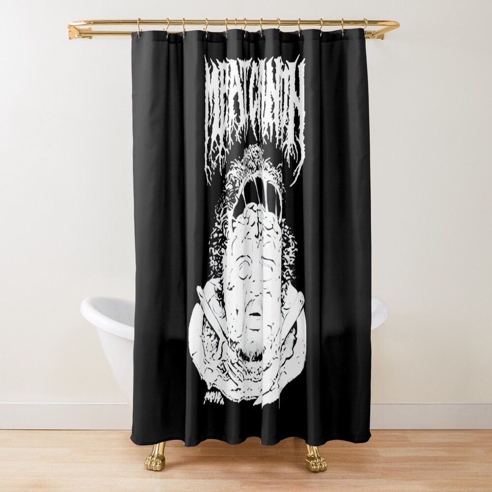 Meat Canyon Malformed Reality Shower Curtain