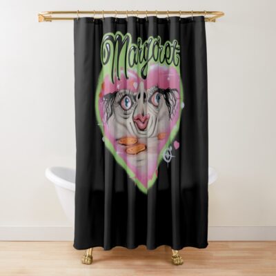 Meat Canyon Cosmic Anxiety Shower Curtain