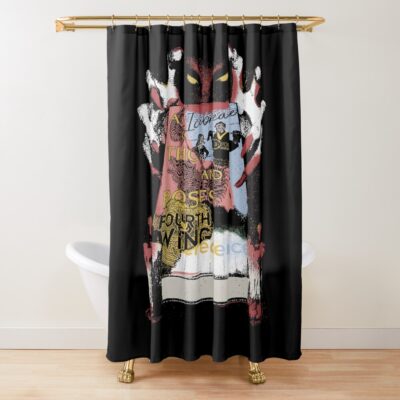 Meat Canyon Grotesque Dream Shower Curtain