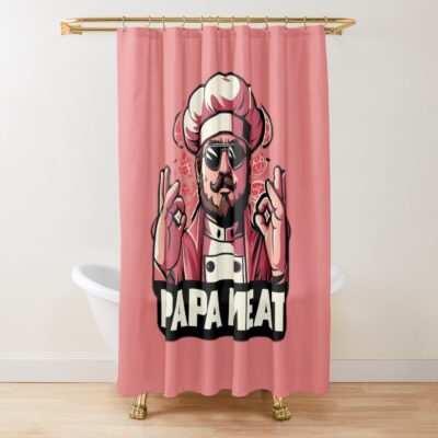 Meat Canyon Screaming Silence Shower Curtain