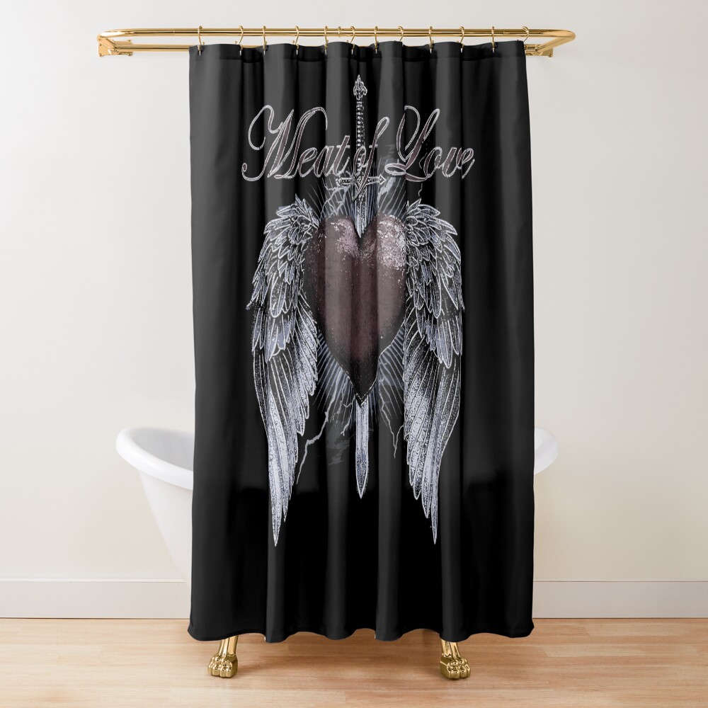 Meat Canyon Surreal Nightmare Shower Curtain