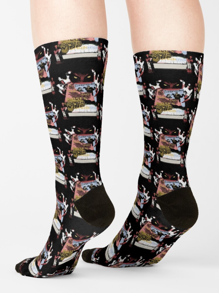 Meat Canyon Bizarre Illustration Socks - Image 2