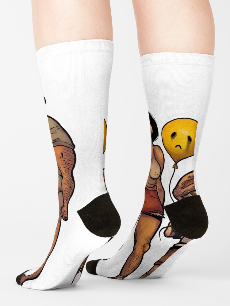 Meat Canyon Creepy Art Socks - Image 2